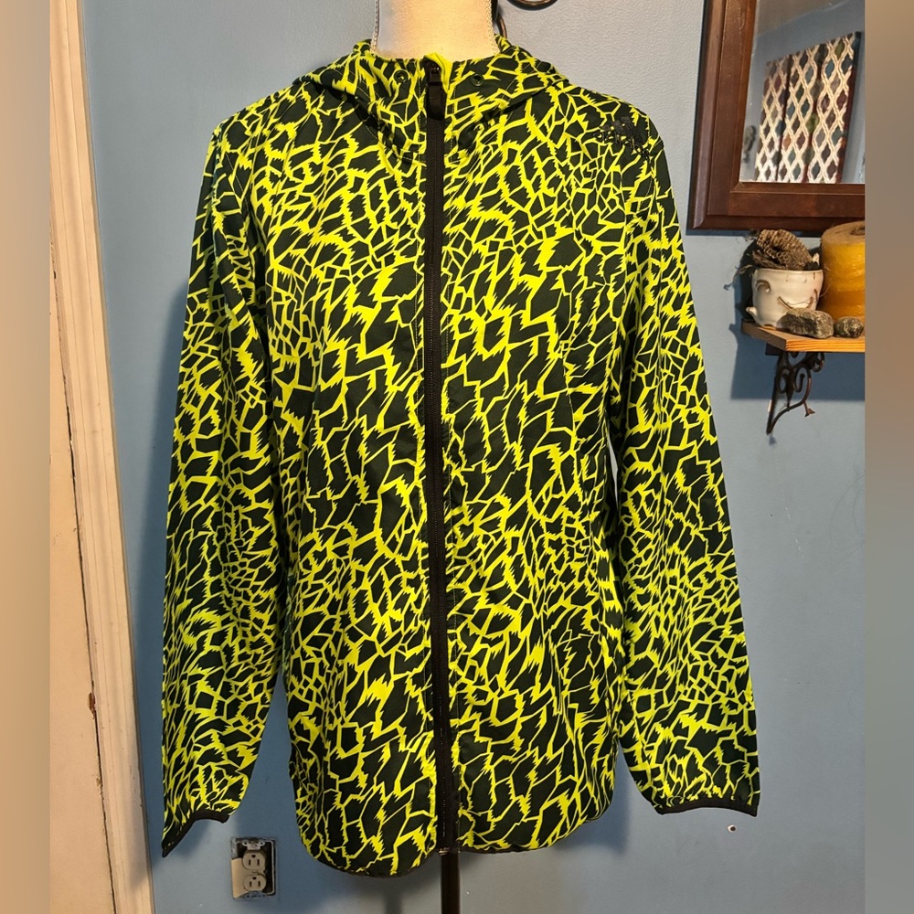 Adidas, Neon, Lightweight, Windbreaker